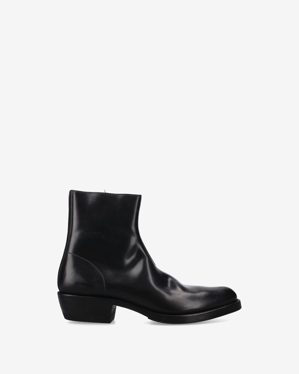 Cordovan ankle boots