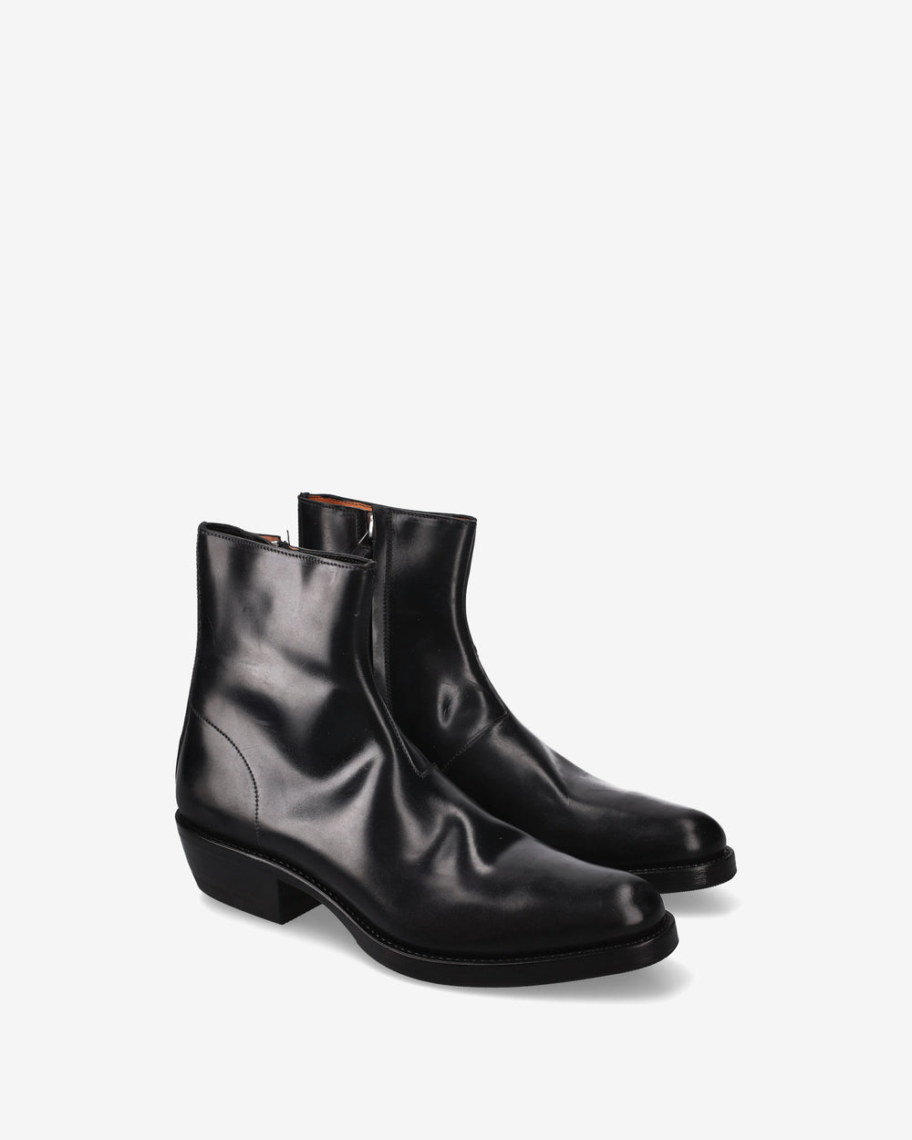 Cordovan ankle boots