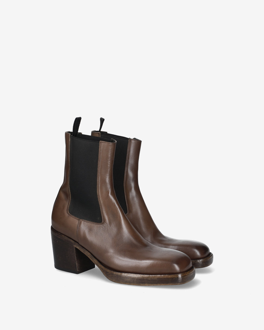 Brown Leather Boots