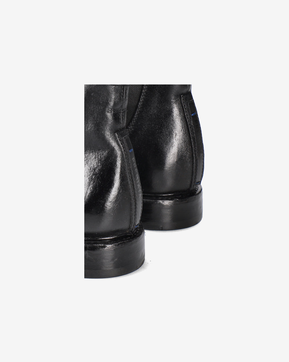 Brushed leather Chelsea boots