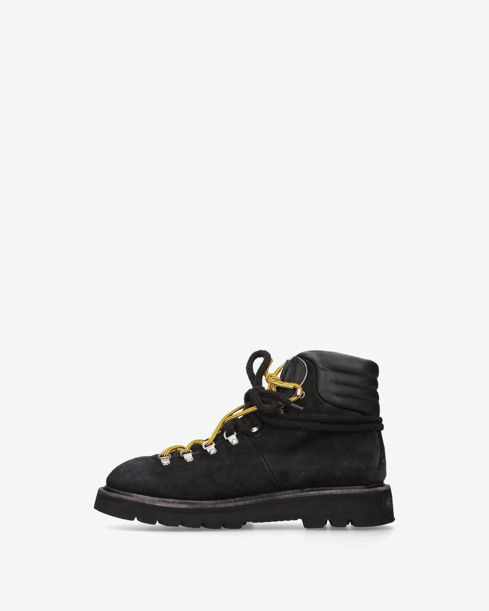 Lace-up cloth boots