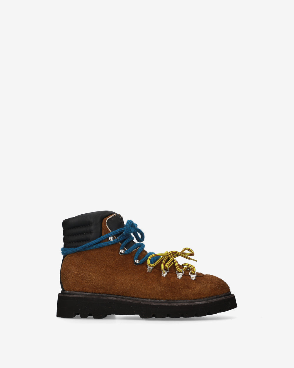 Stivaletti stingati in suede marrone