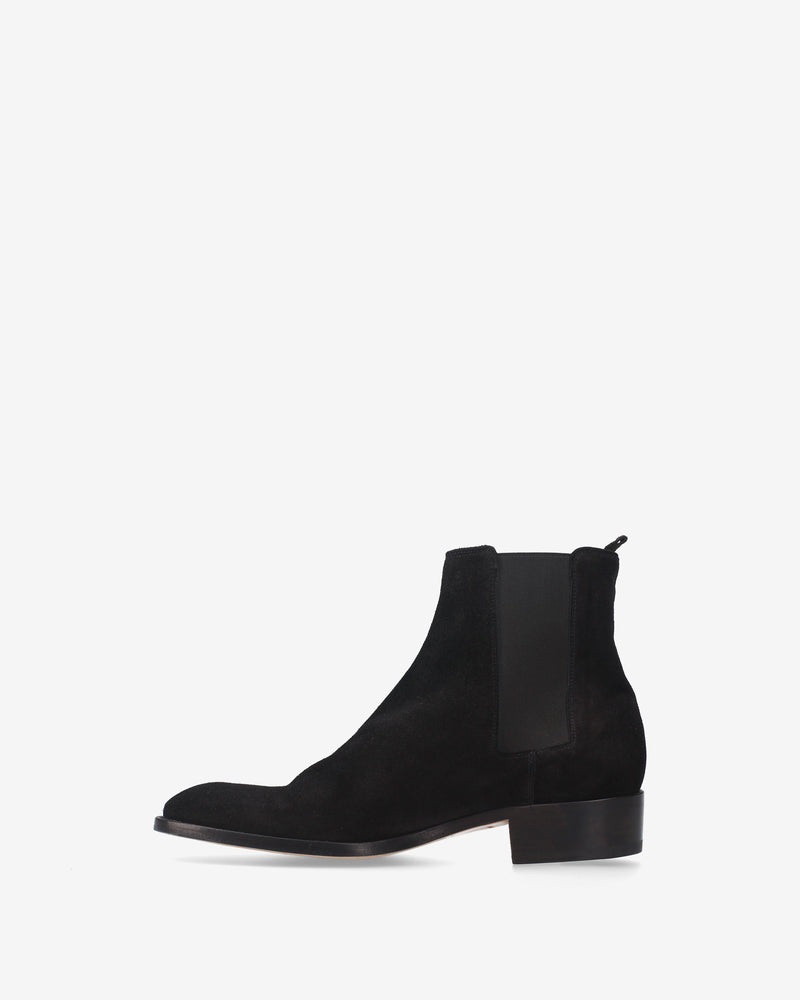 Black Suede Ankle Boots