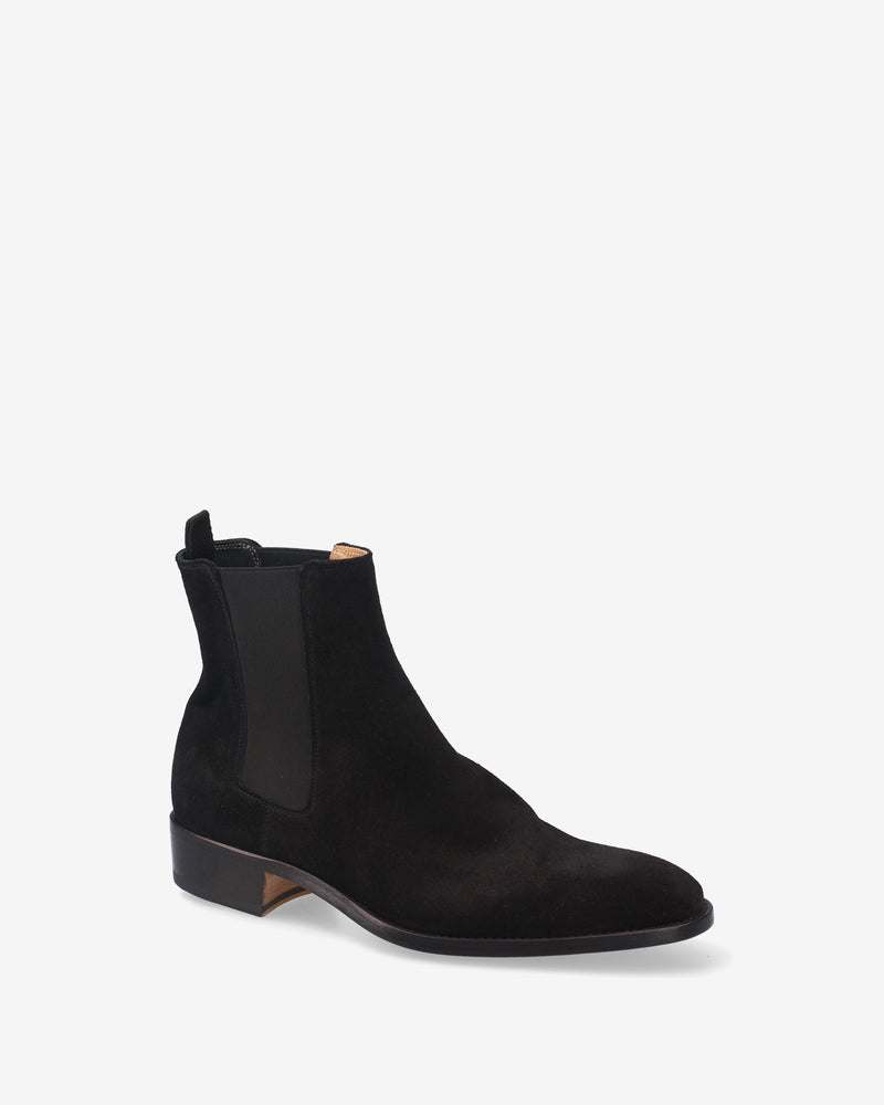 Black Suede Ankle Boots