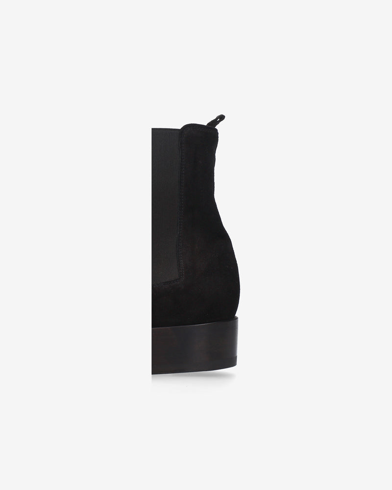 Black Suede Ankle Boots