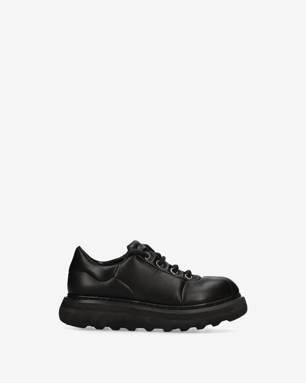 Black Leather Derbies