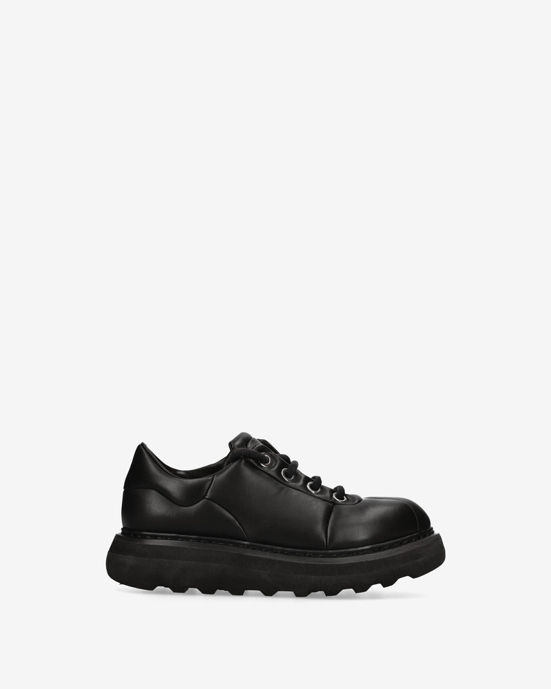 Black Leather Derbies