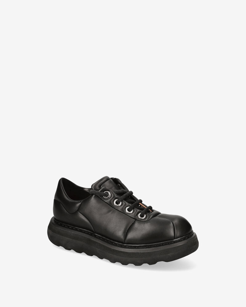 Black Leather Derbies