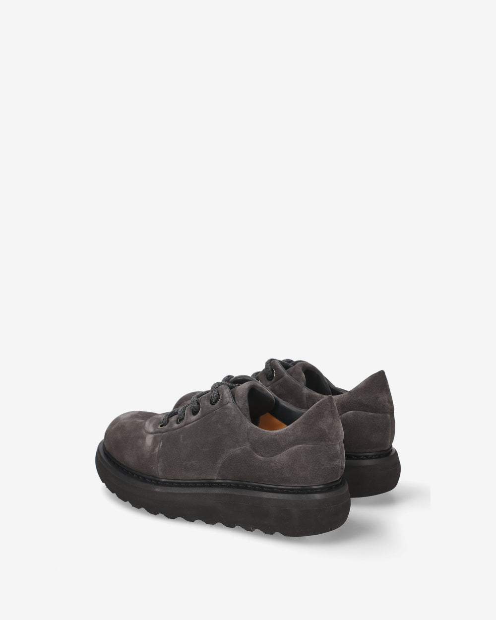 Maxi Derby in Rain Lavagna Leather