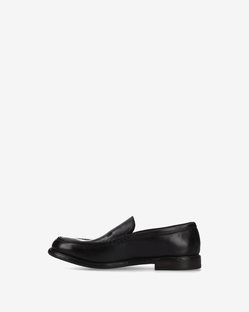 Mocassini Penny in cordovan nero