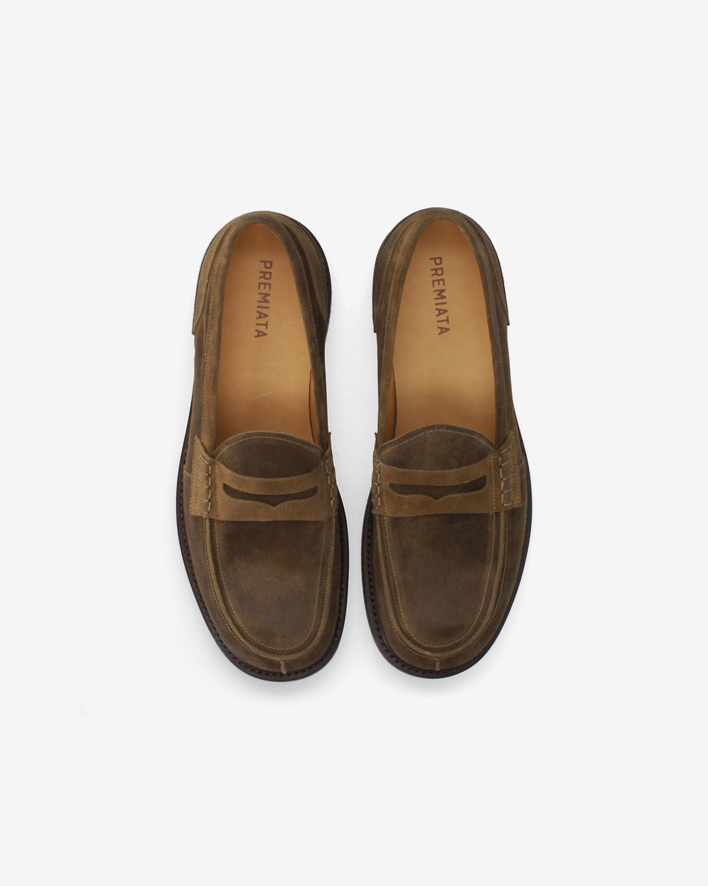 Mocassino Suede Fango