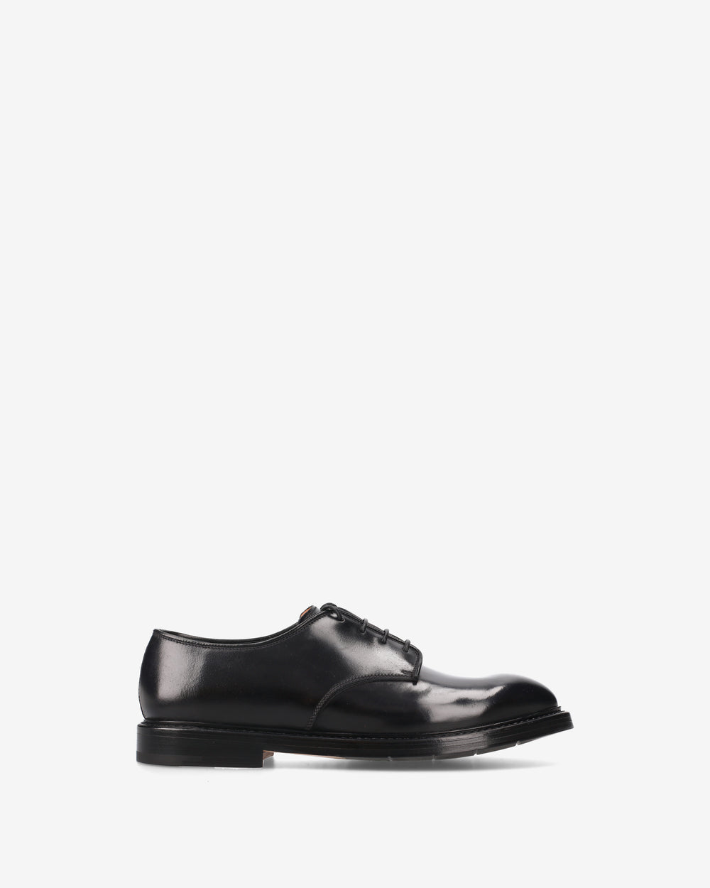 Derby in pelle nera