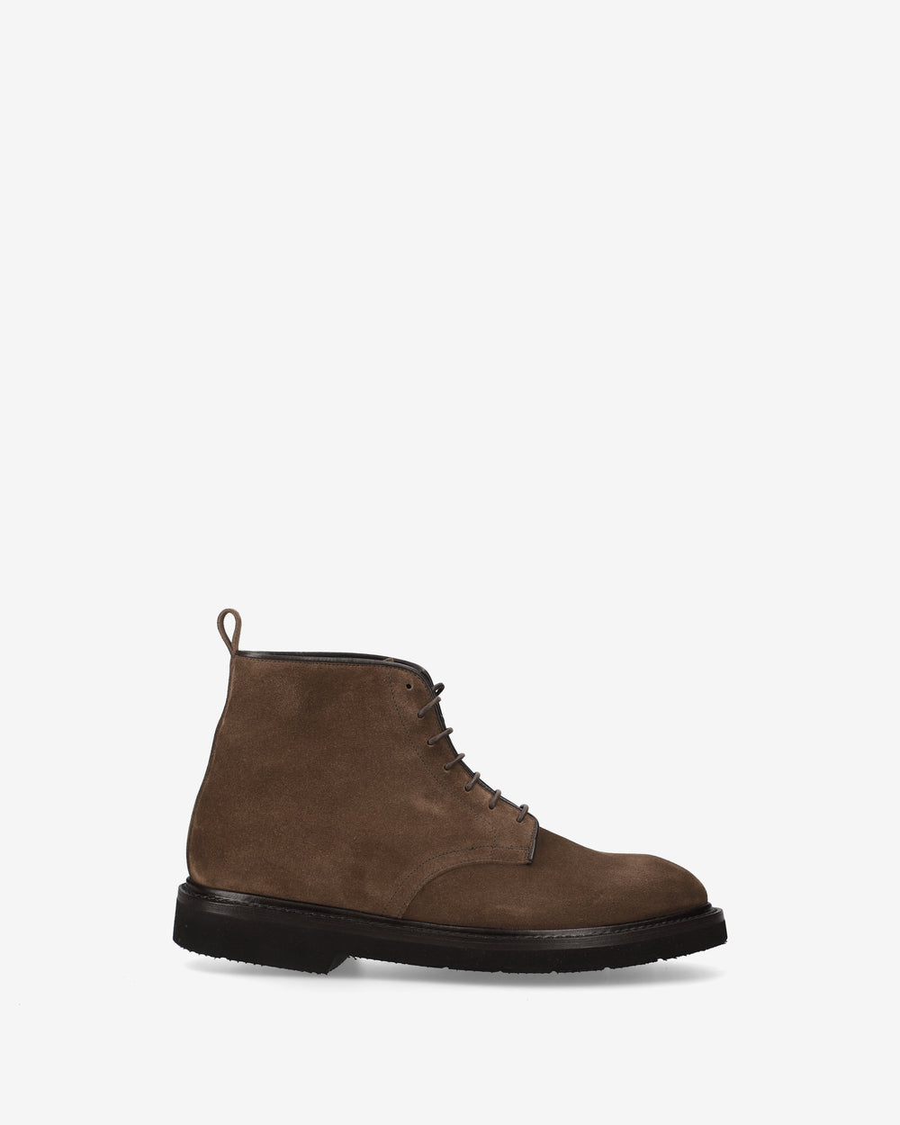 Brown Suede Leather Boots