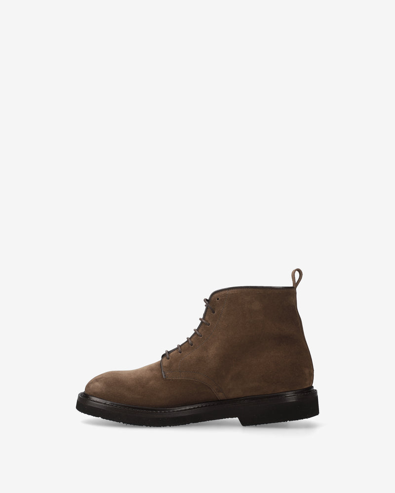 Brown Suede Leather Boots