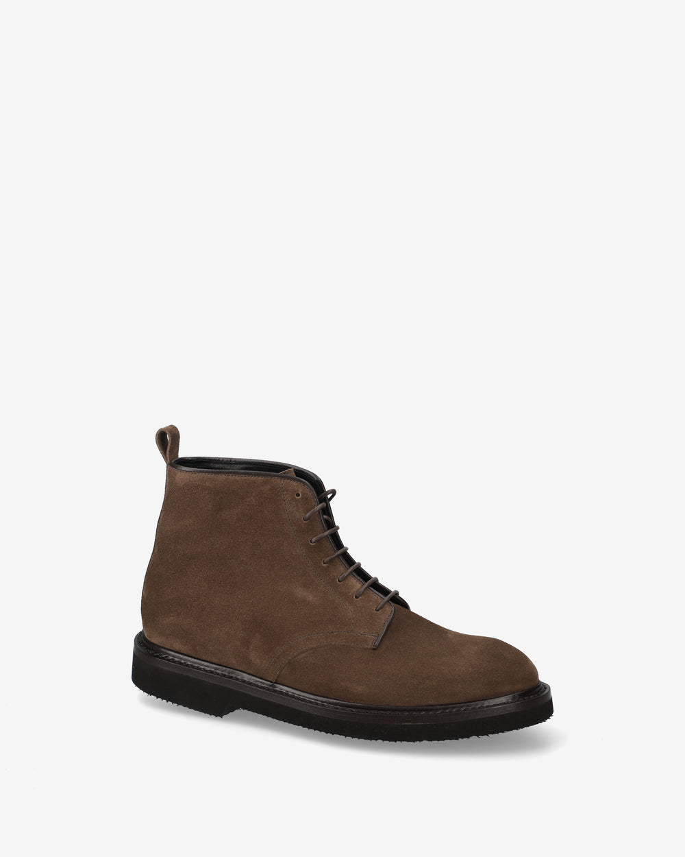 Brown Suede Leather Boots