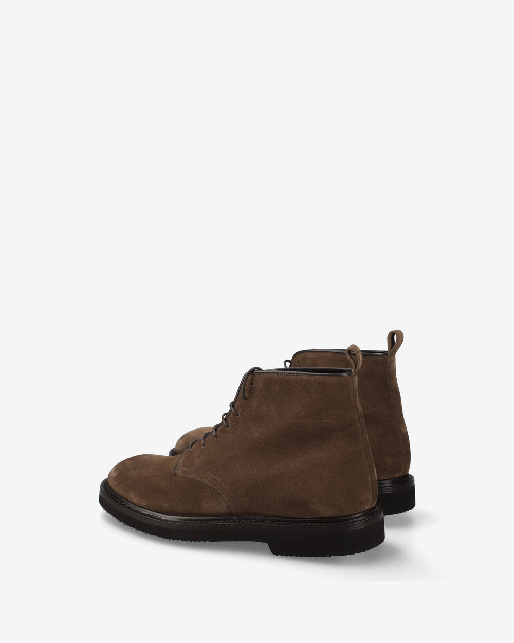 Brown Suede Leather Boots
