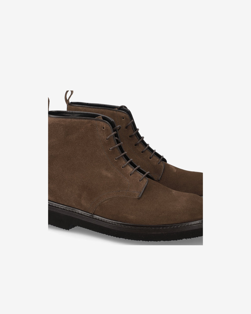 Brown Suede Leather Boots