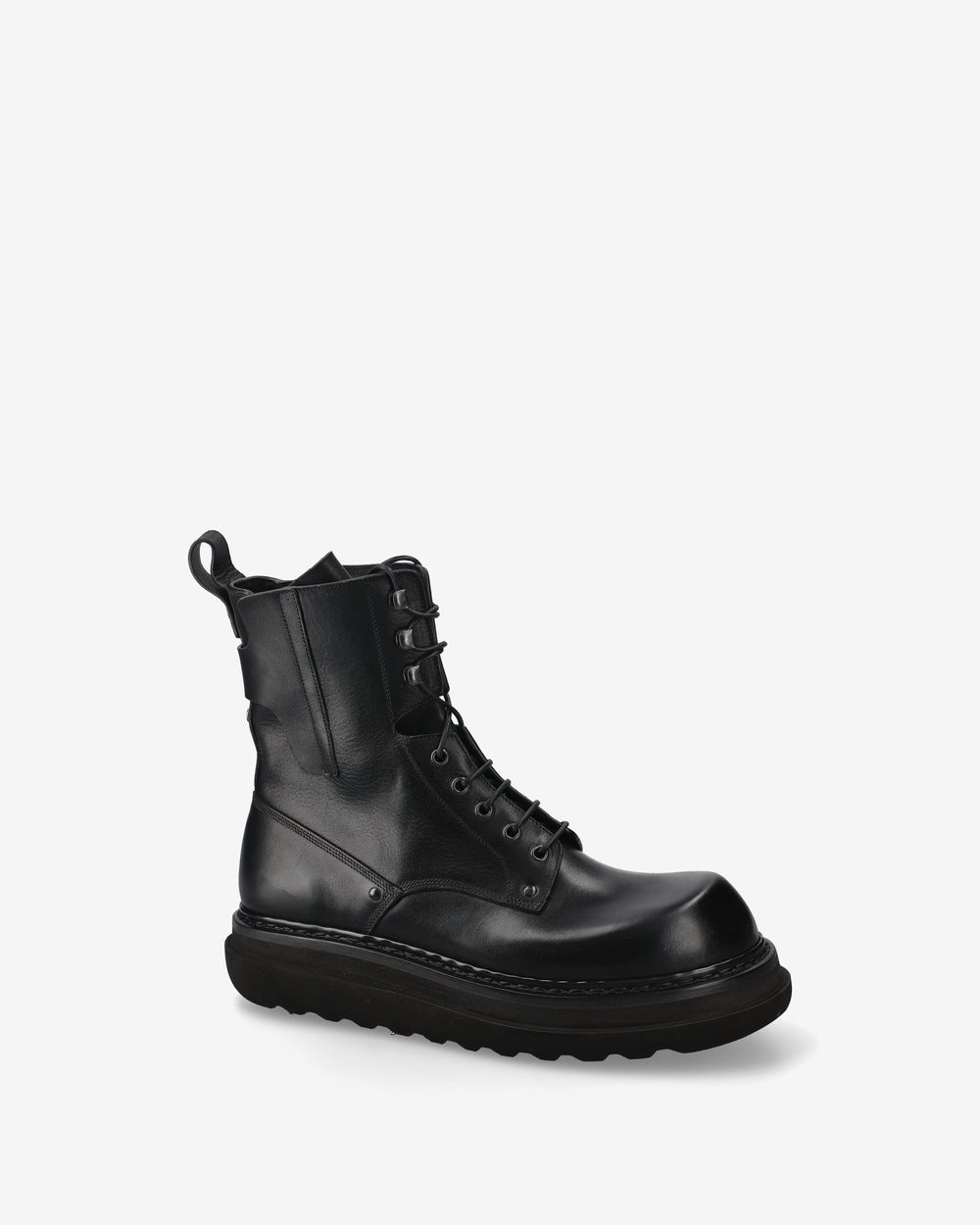 Polacchini in Pelle Nera