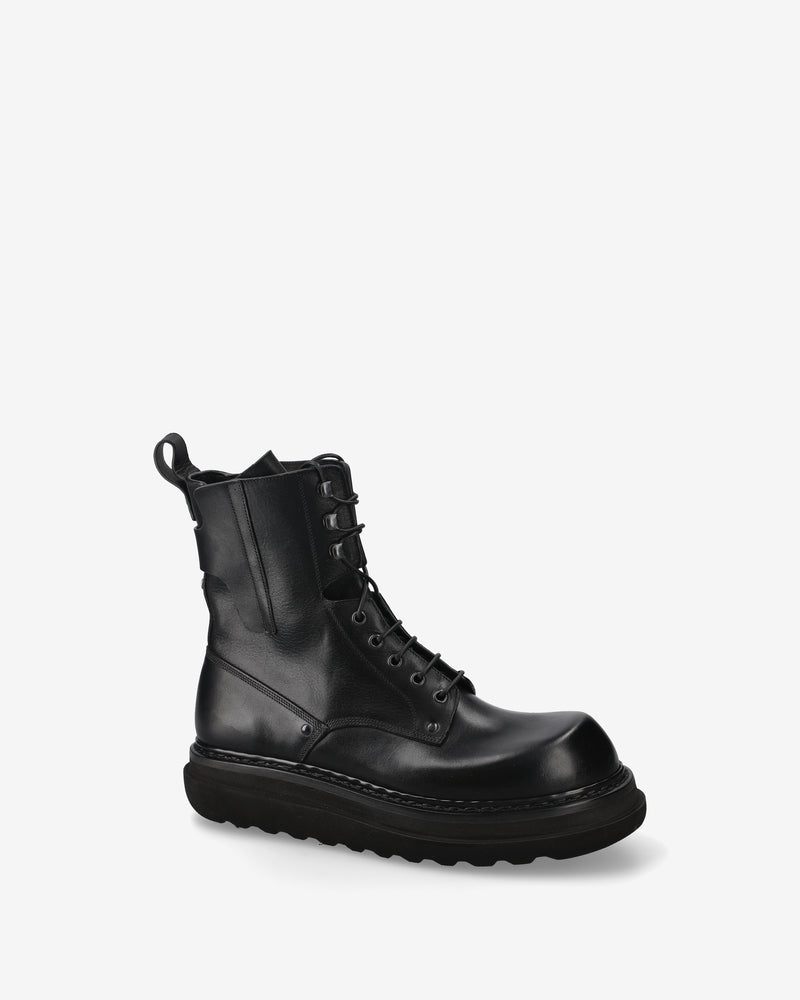 Polacchini in Pelle Nera
