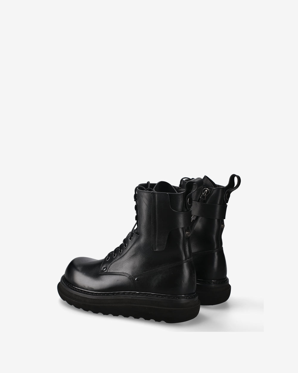 Polacchini in Pelle Nera