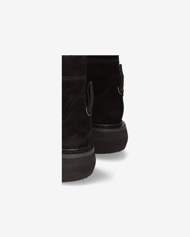 Combat Boot in suede