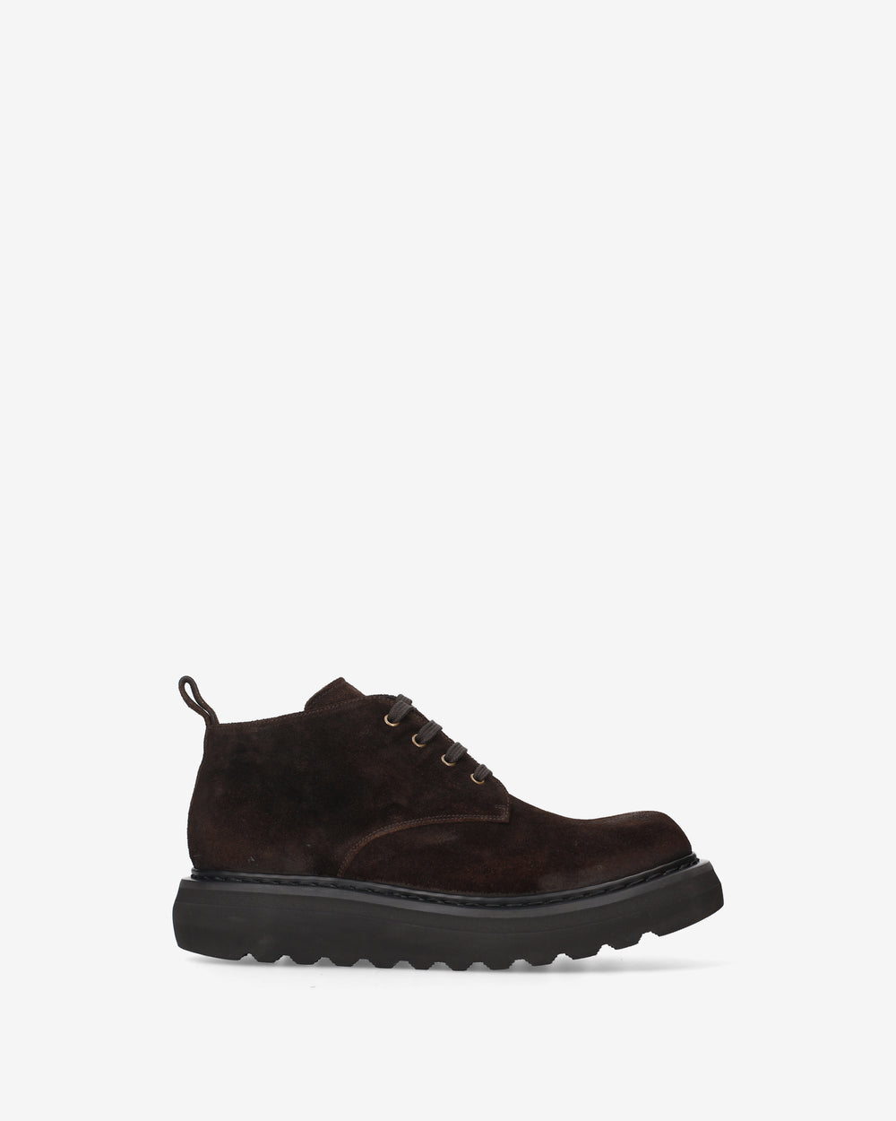 Vintage Brown Platform Ankle Boots