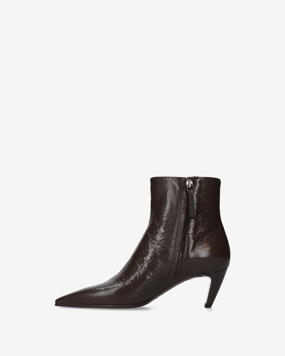 Stivaletti Vernice Marrone