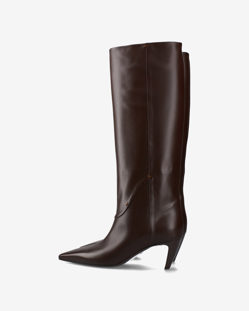 Stivali in Pelle Marrone