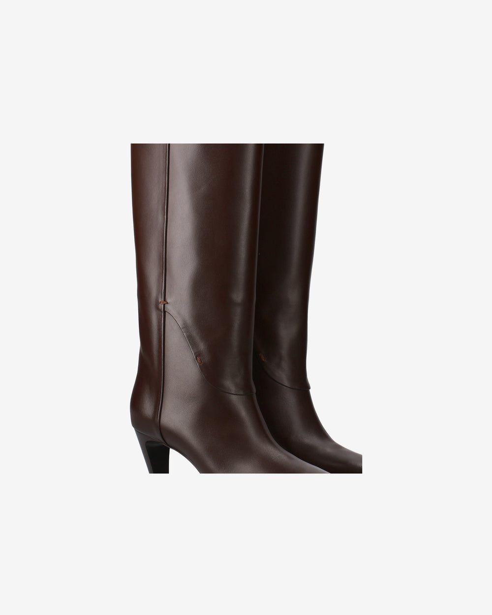 Stivali in Pelle Marrone
