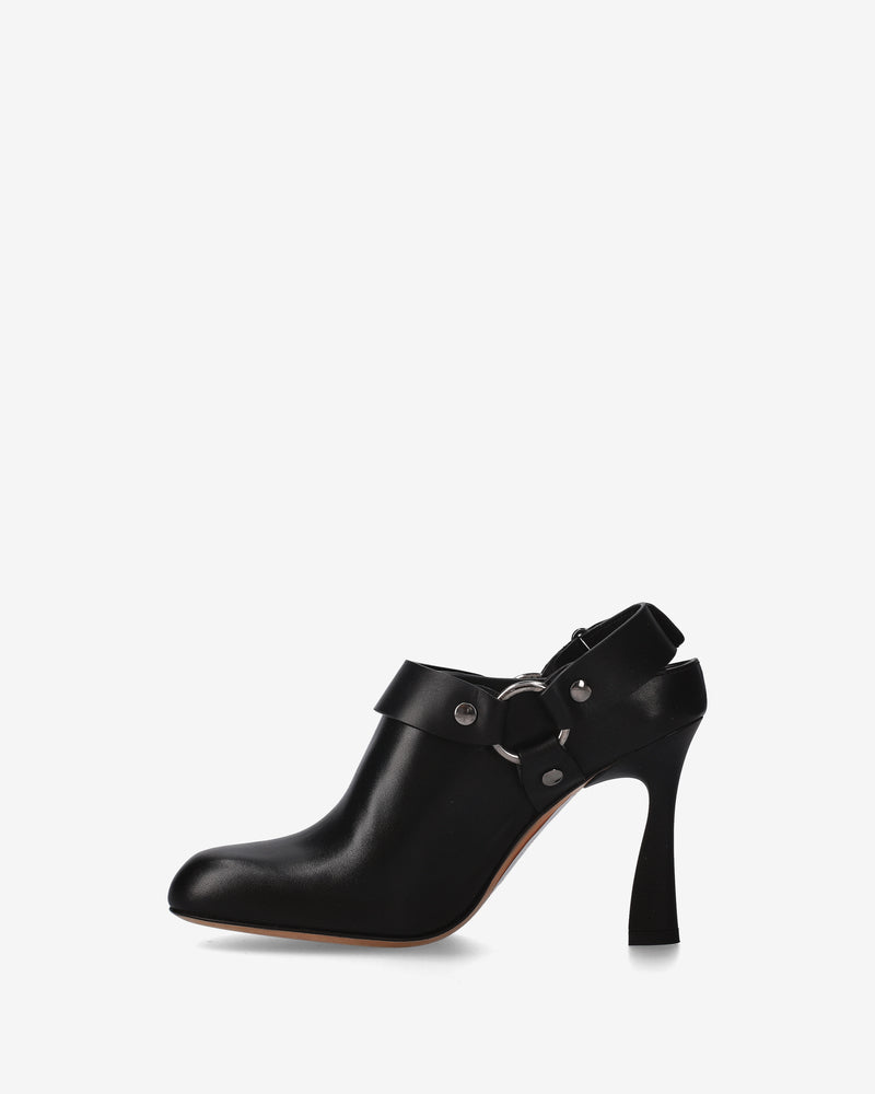 Sabot harness in pelle