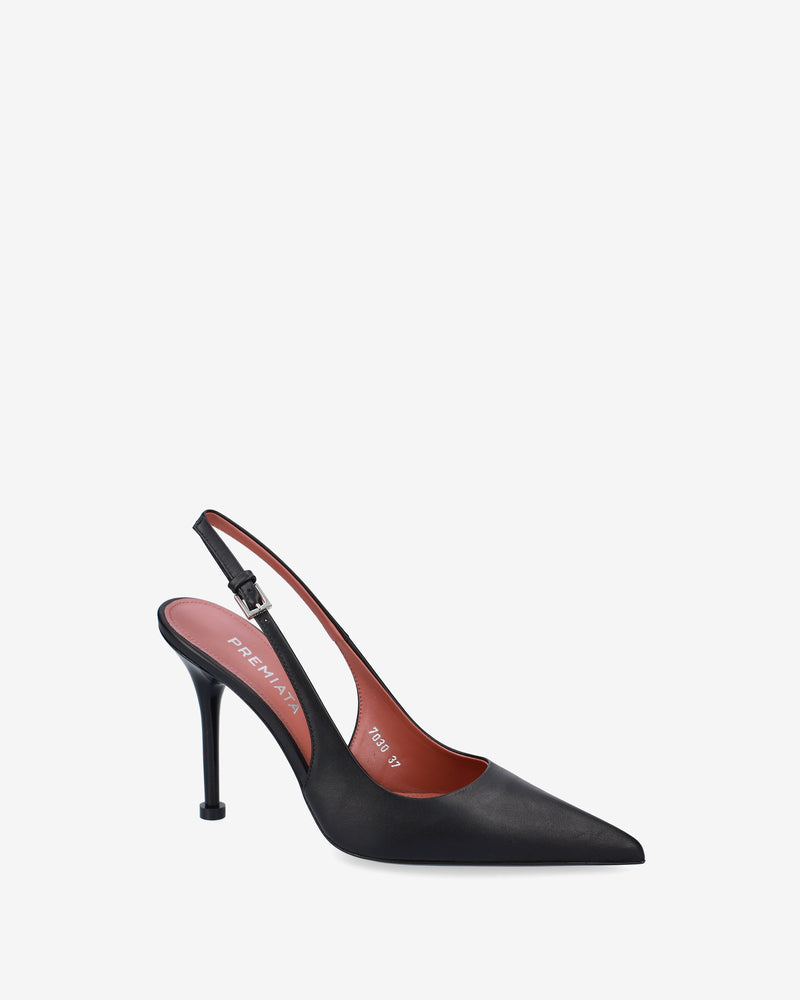 Décolleté Slingback in pelle