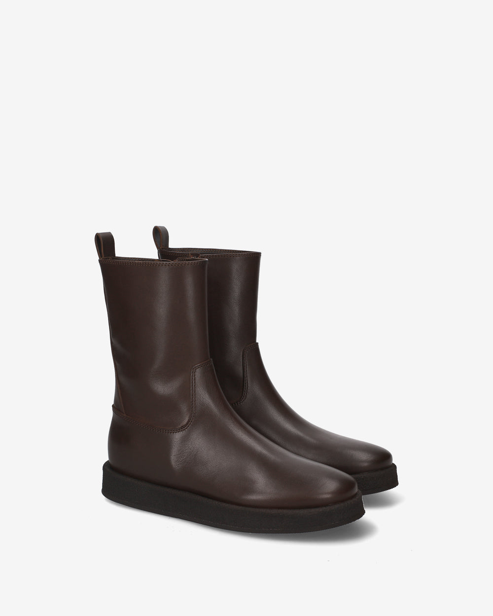 Brown Leather Boots