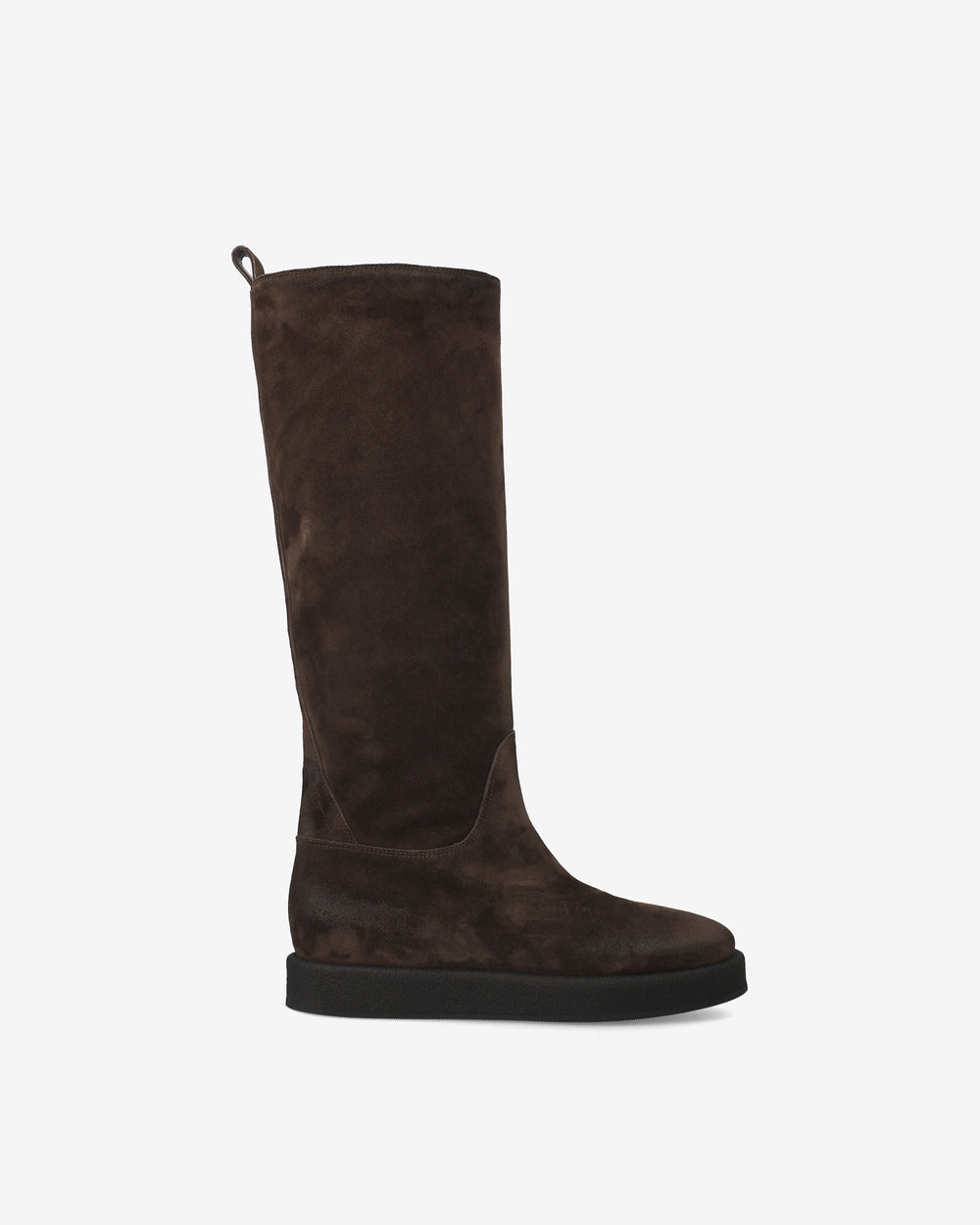 Stivali in Pelle Marrone