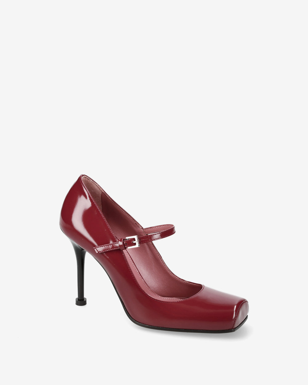 Décolleté Mary Jane bordeaux
