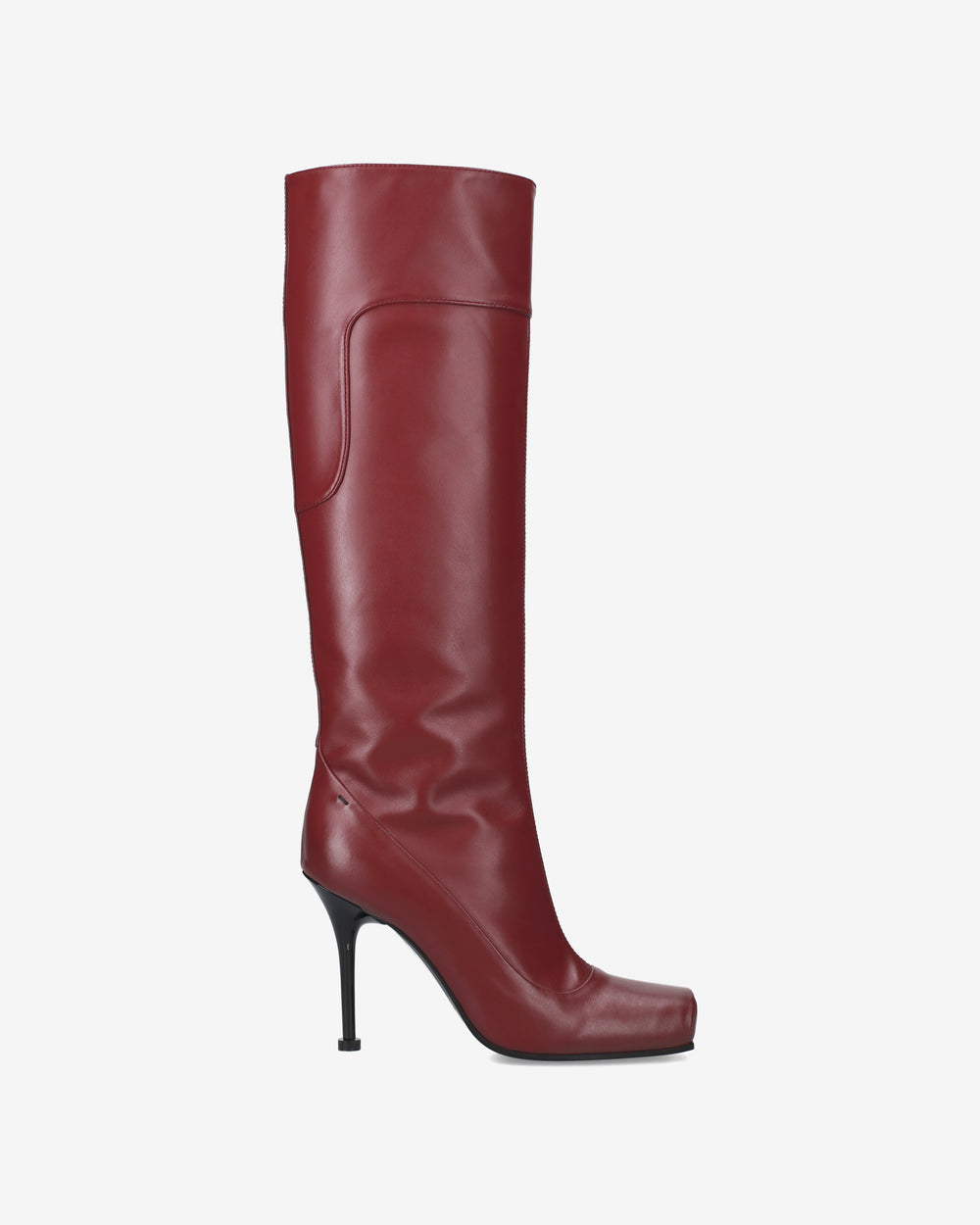 Red Leather Boots