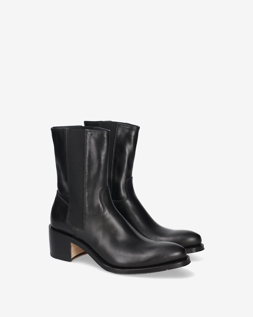 Black Leather Boots