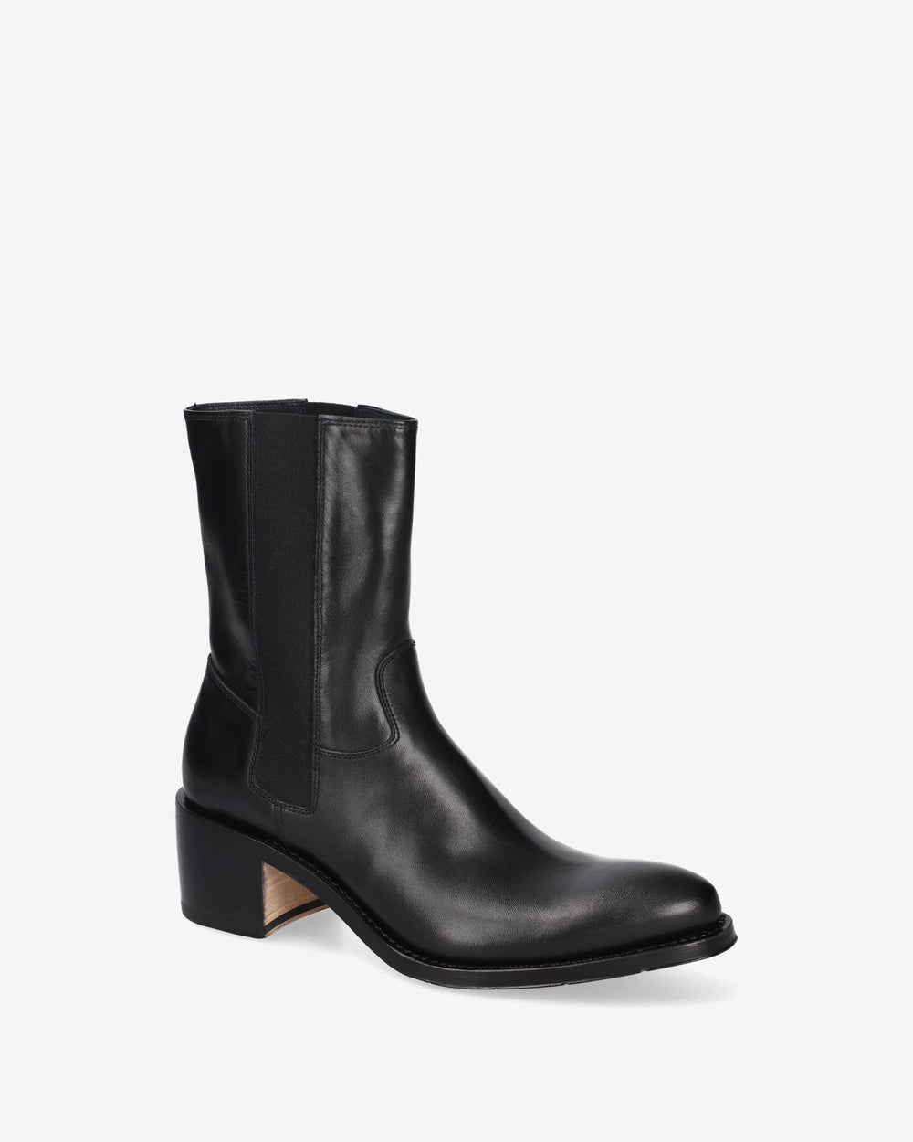 Black Leather Boots