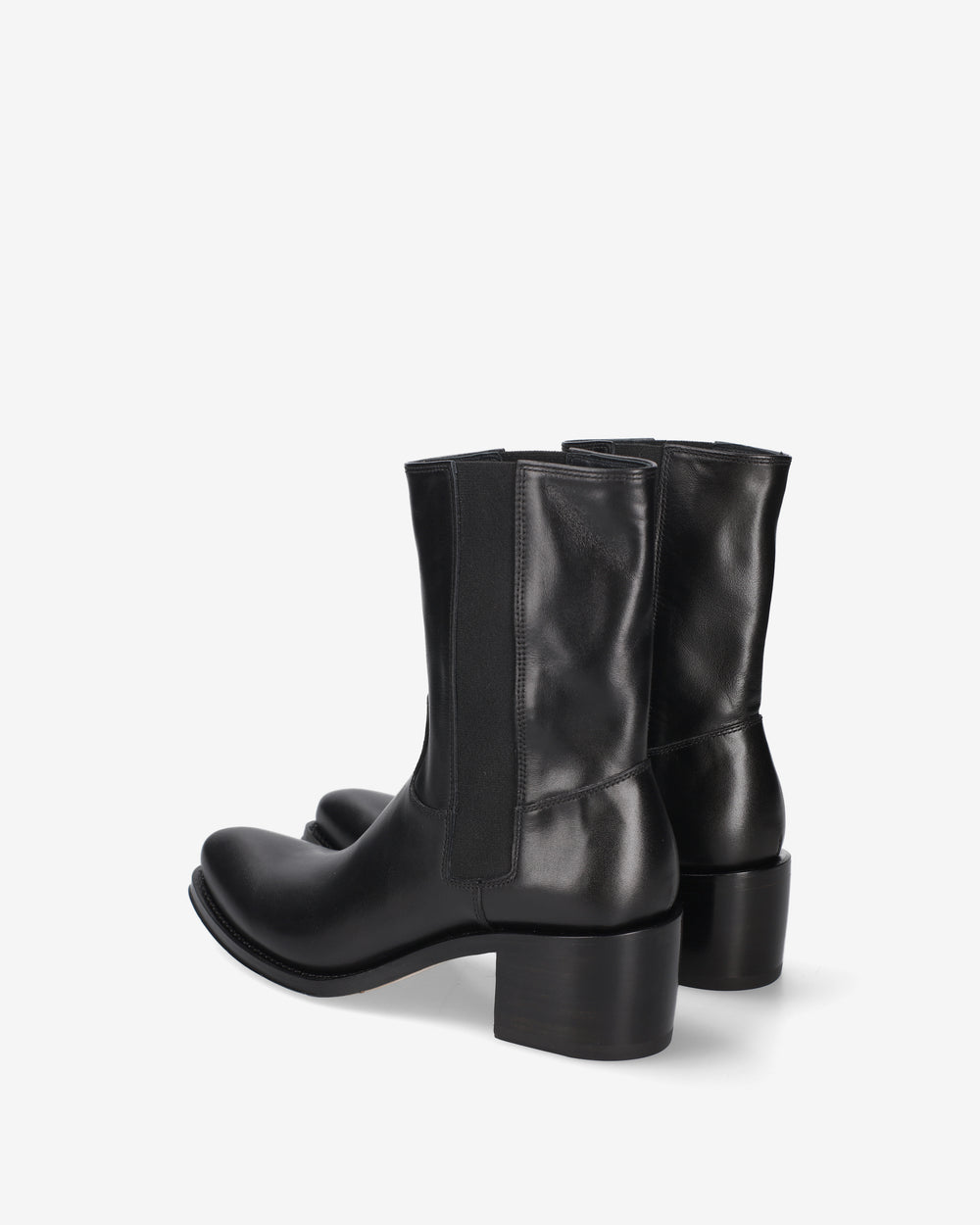 Black Leather Boots