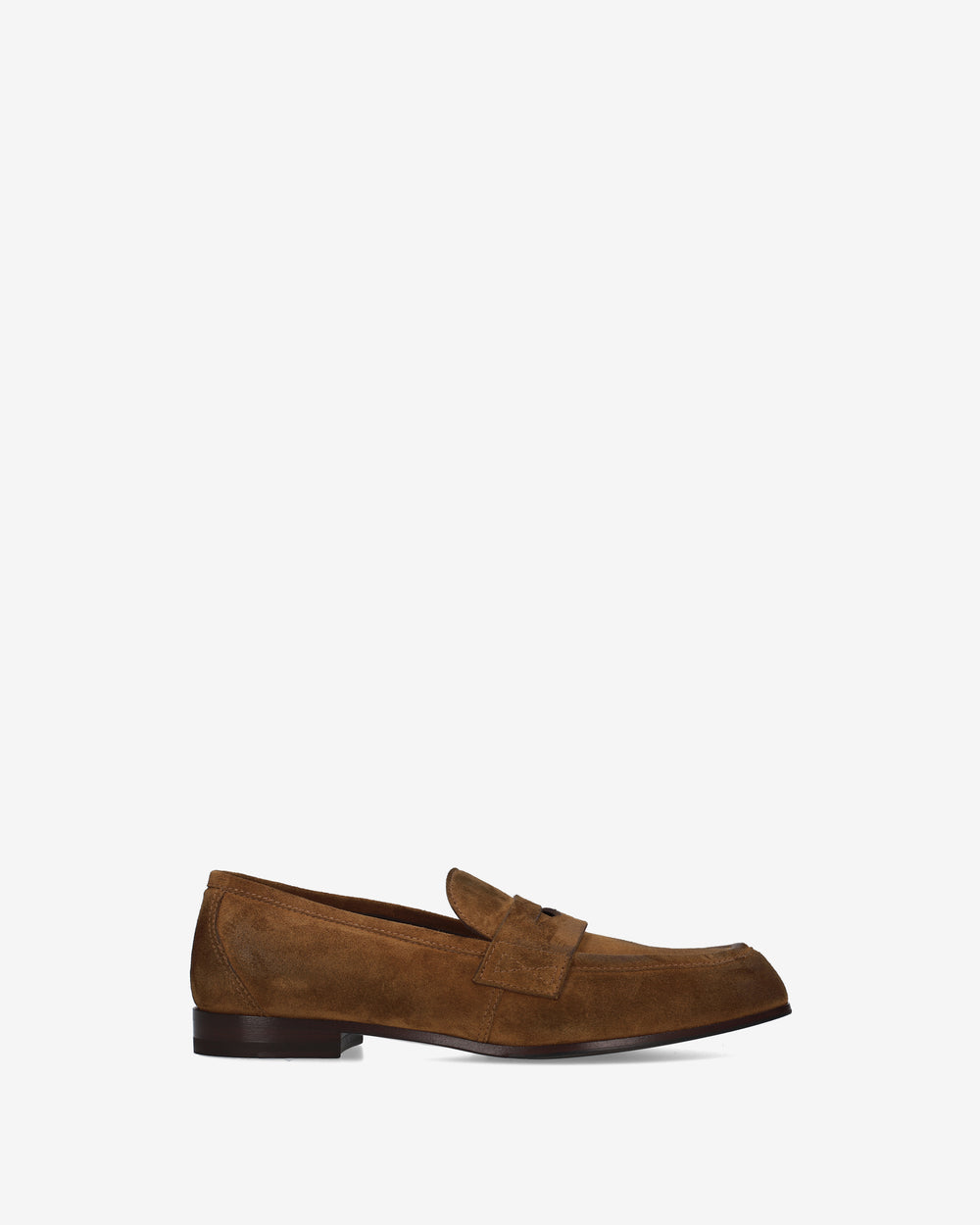 Tobacco Suede Loafers