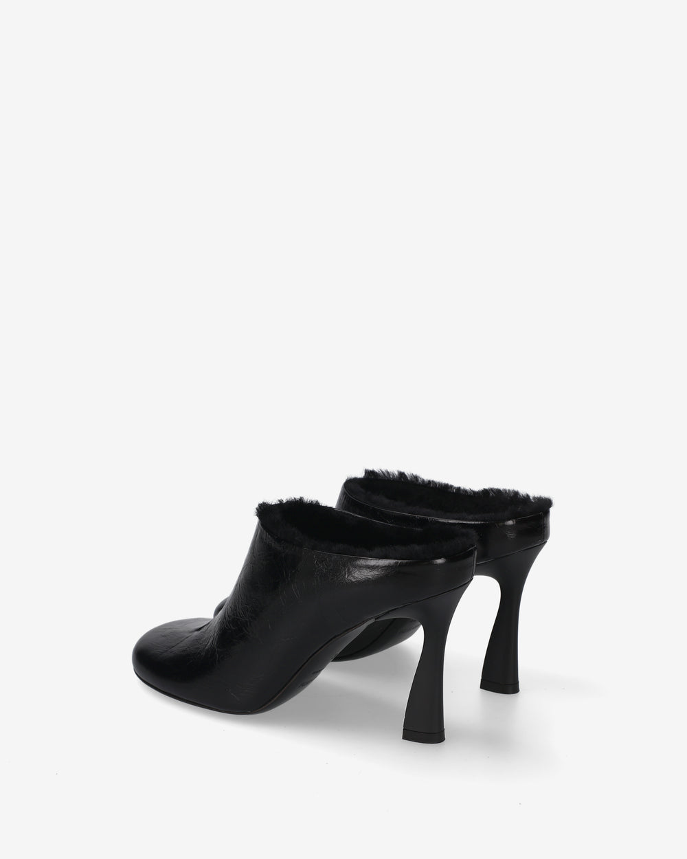 Mules Shearling Nere