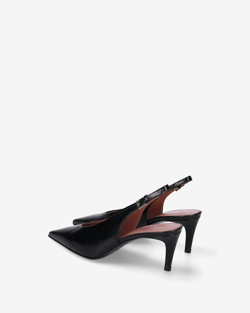 Décolleté Slingback in pelle