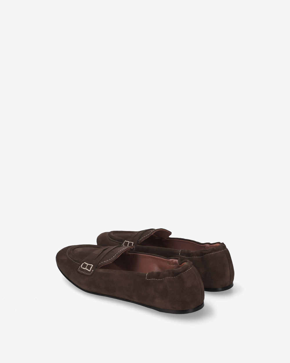Pocket Suede Loafers