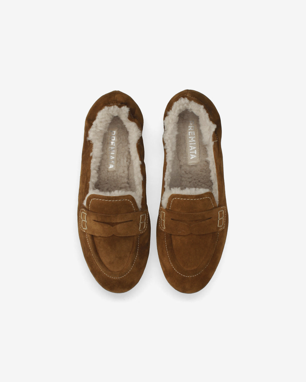 Mocassino Pocket Scamosciato e Shearling