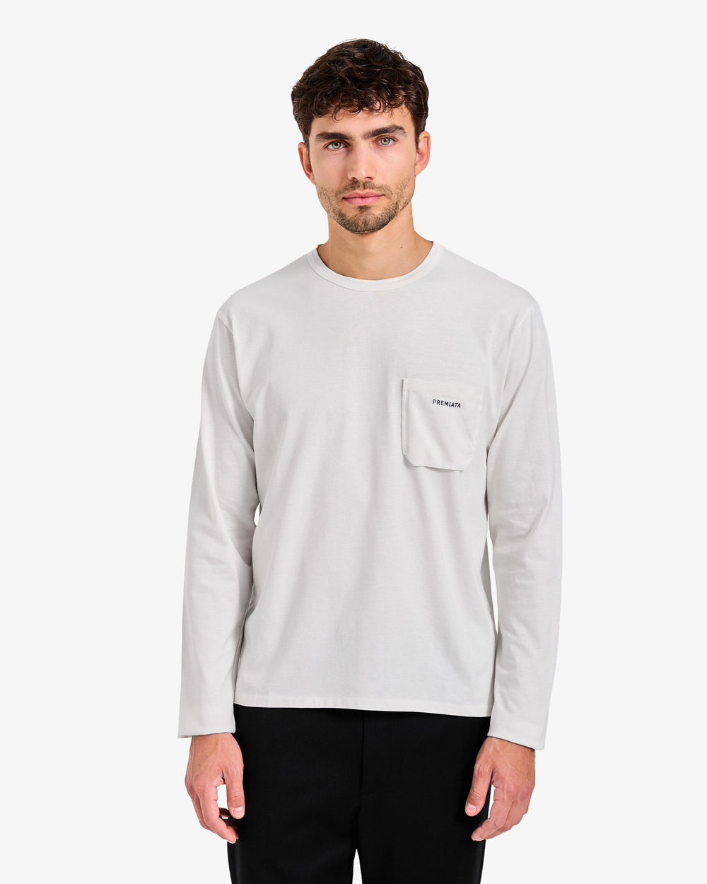 Black jersey sweater