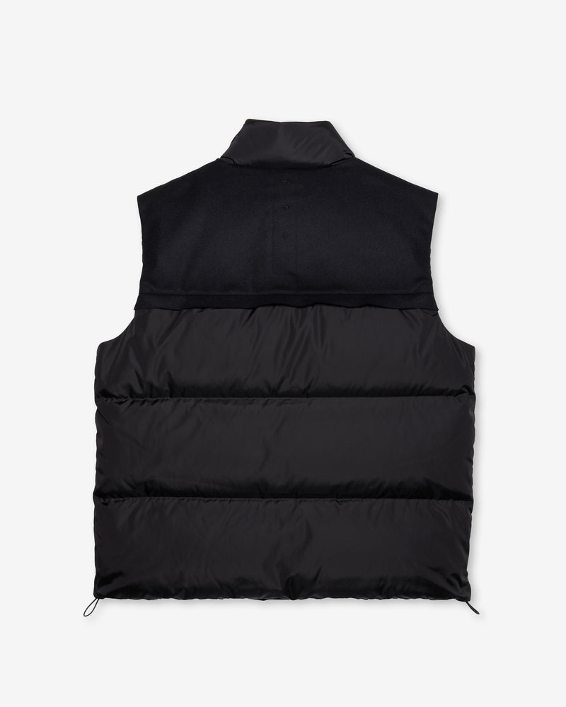 Gilet imbottito in Nylon black