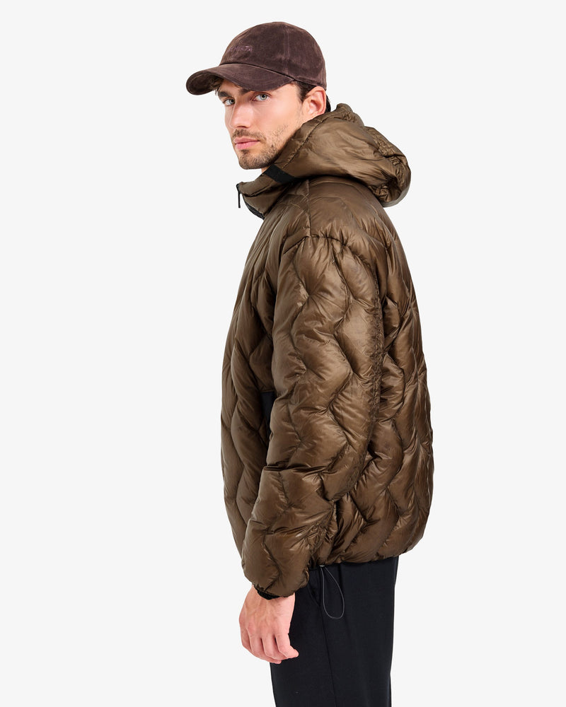 Giacca Reversibile con Cappuccio Black