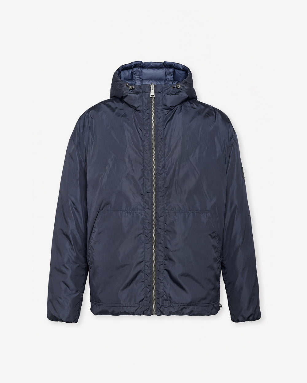 Blue Reversible Hooded Jacket