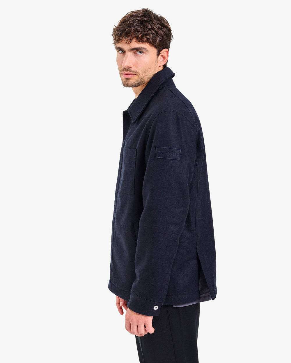 Giacca Overshirt blue