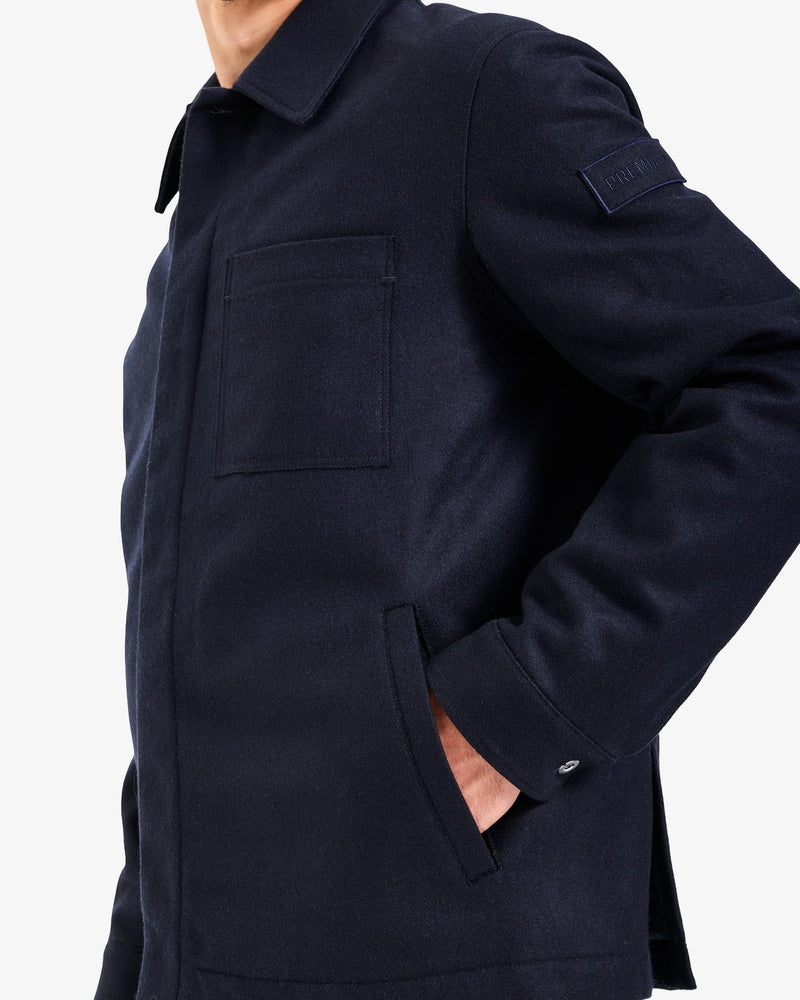 Giacca Overshirt blue