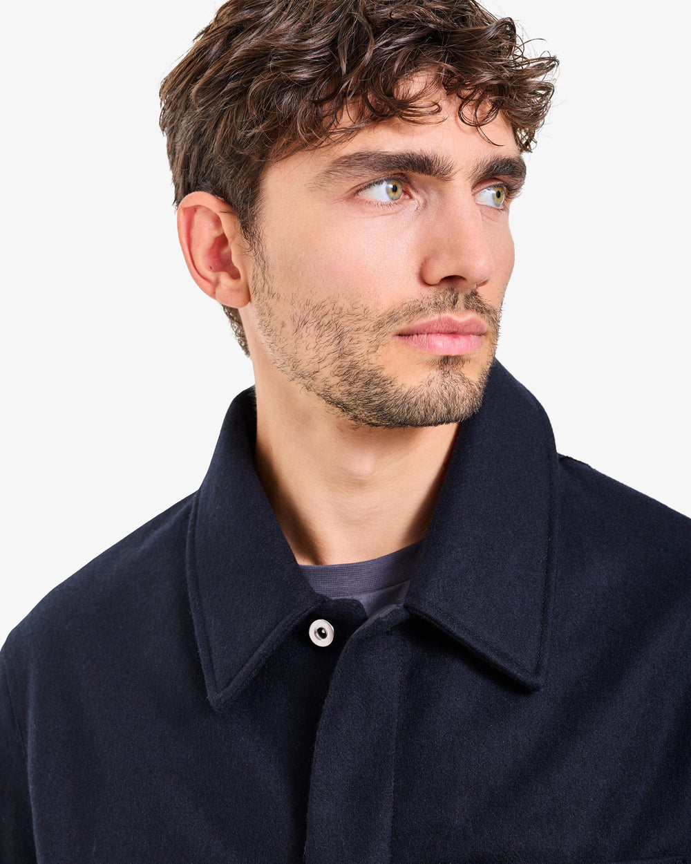 Giacca Overshirt blue